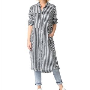 Free People Linen/Cotton shirt dress